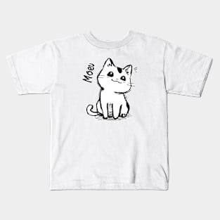 A sneaky cat 02 Kids T-Shirt